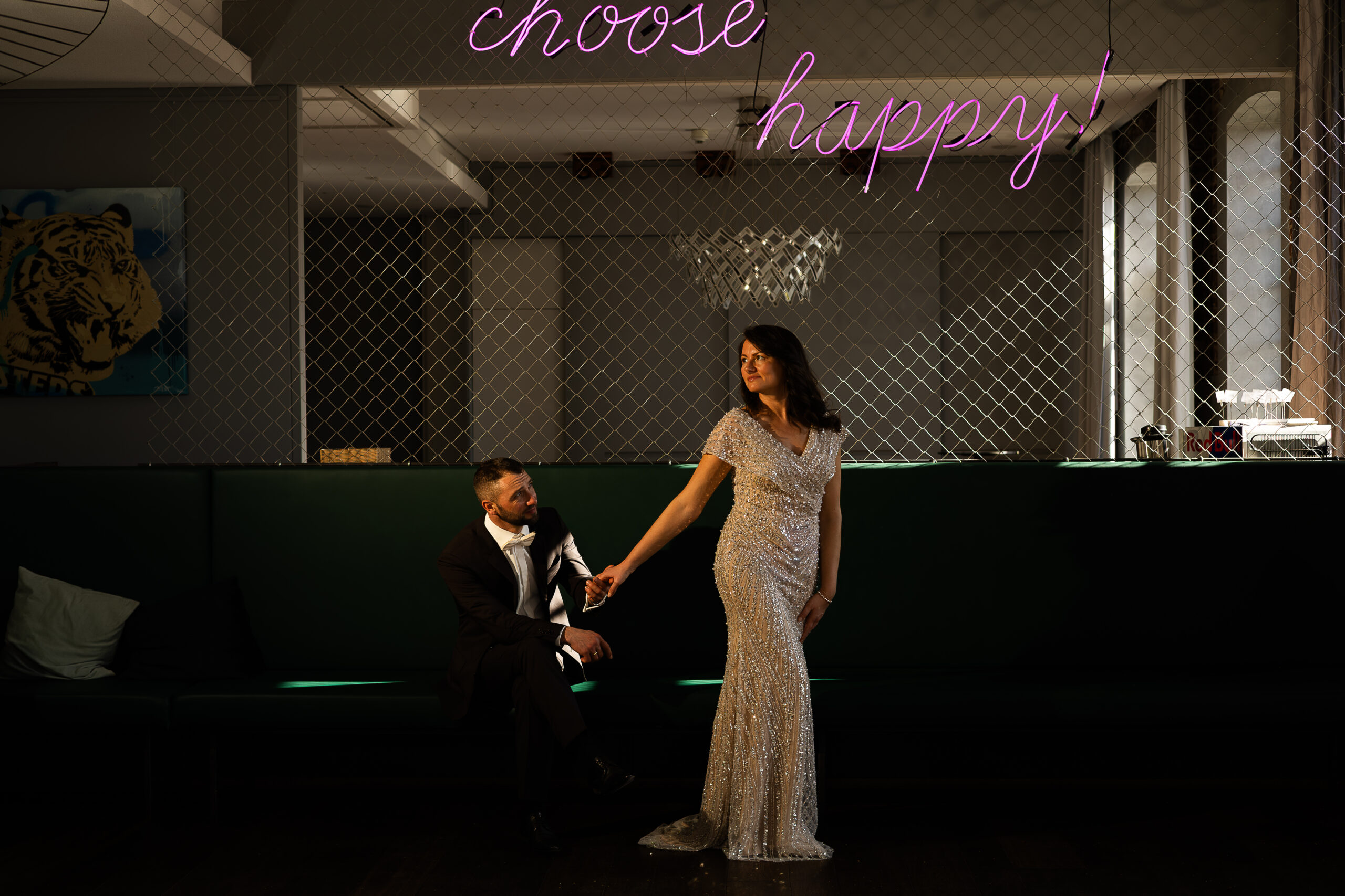 Hochzeitsfoto vom Brautpaar